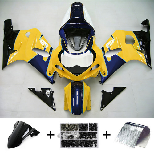 Injection Fairing Kit Bodywork Plastic ABS For Suzuki GSXR750 2001-2003 K1