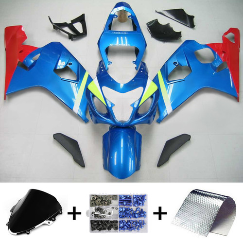Injection Fairing Kit Bodywork Plastic ABS For Suzuki GSXR 600/750 2004-2005 K4