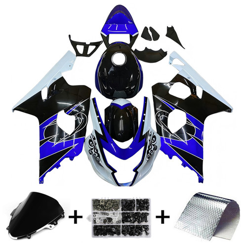 Injection Fairing Kit Bodywork Plastic ABS For Suzuki GSXR 600/750 2004-2005 K4