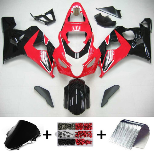 Injection Fairing Kit Bodywork Plastic ABS For Suzuki GSXR 600/750 2004-2005 K4