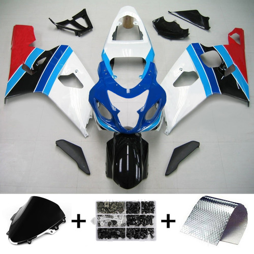 Injection Fairing Kit Bodywork Plastic ABS For Suzuki GSXR 600/750 2004-2005 K4