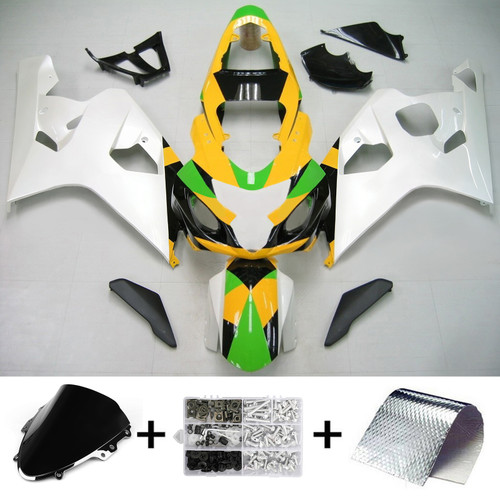 Injection Fairing Kit Bodywork Plastic ABS For Suzuki GSXR 600/750 2004-2005 K4