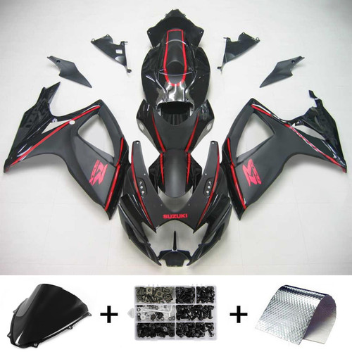 Injection Fairing Kit Bodywork Plastic ABS For Suzuki GSXR 600/750 2006-2007 K6 #136