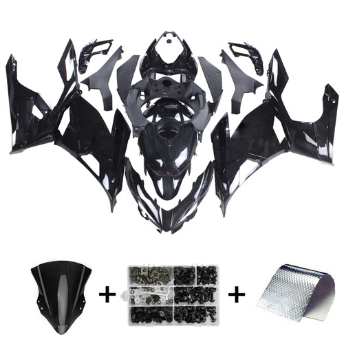 2018-2023 Kawasaki EX400/Ninja400 Amotopart Injection Fairing Kit Bodywork Plastic ABS #117