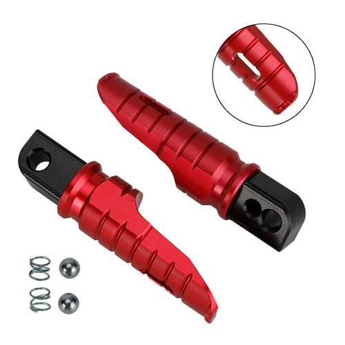 Rear Footrests Foot Peg fit for SUZUKI GSX-S125/150 GSX-R125/150 GW250 2018-2022 Red