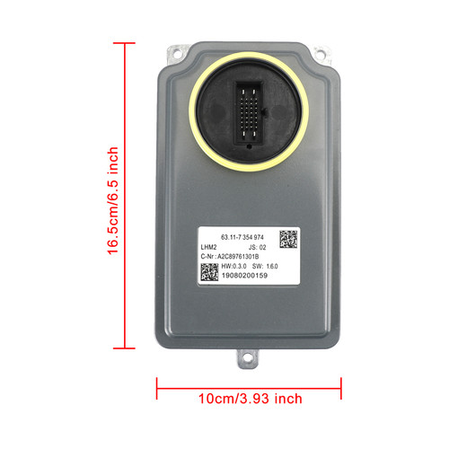 Driver Light Bulb Control Unit Module 63117354974 For BMW 5 Serie