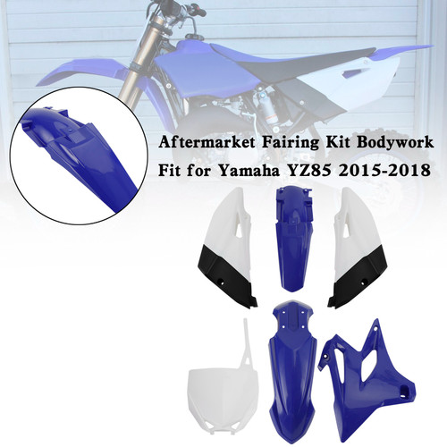 Injection ABS Plastic Bodywork Fairing Kit for Yamaha YZ85 2015-2018