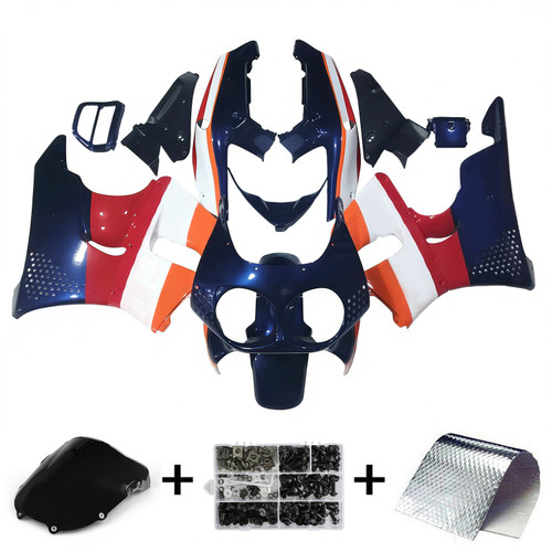 1992-1993 Honda CBR900RR 893 Amotopart Injection Fairing Kit Bodywork Plastic ABS #106