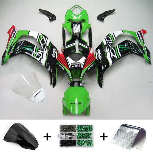 2021-2022 Kawasaki ZX-10R ZX10R Amotopart Injection Fairing Kit Bodywork ABS  #117