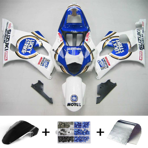 2003-2004 Suzuki GSXR1000 K3 Amotopart Injection Fairing Kit Bodywork Plastic ABS #111