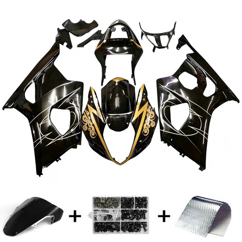 Injection Fairing Kit Bodywork Plastic ABS For Suzuki GSXR1000 2003-2004 K3