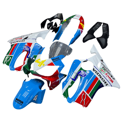 2004-2007 Honda CBR600 F4i Amotopart Injection Fairing Kit Bodywork Plastic ABS #129