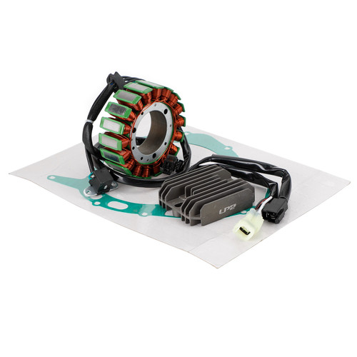 Magneto Stator + Voltage Rectifier + Gasket For Suzuki SV1000 SV1000S 2003-2007