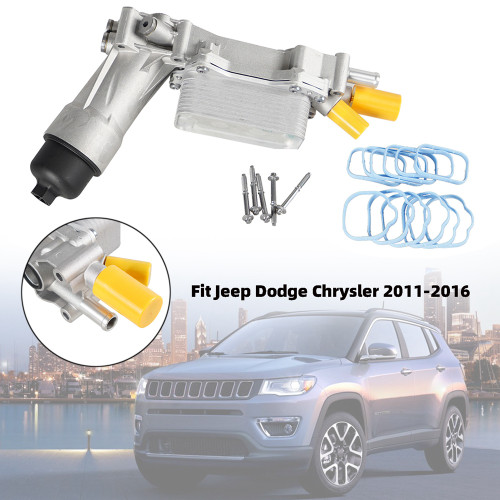 Aluminum Housing Oil Filter Assembly 926-876 Fit Jeep Dodge Chrysler 2011-2016