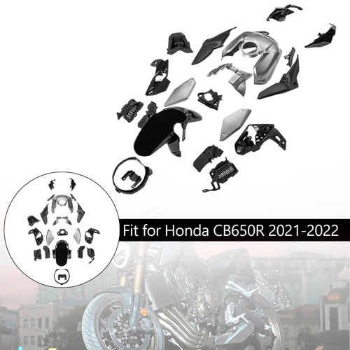 ABS Plastic Injection Molding Fairing Fit for Honda CB 650 R CB650R 2021-2022 03#
