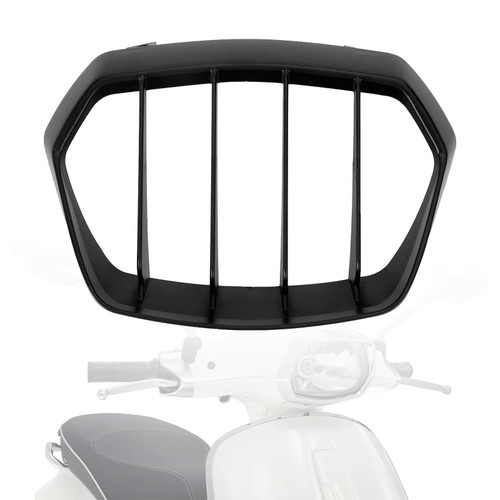 Front Headlight Guard Cover Grille Black Fit For Vespa Sprint 150 2016-2021 17