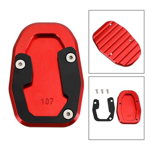 Kickstand Enlarge Plate Pad fit for Ducati DESERT X 2022-2023