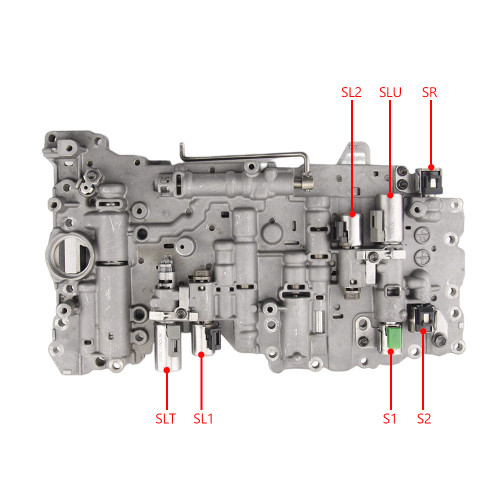 A750E/F Transmission Valve Body W/ Solenoids TB-50LS For Tacoma Sequoia #89010