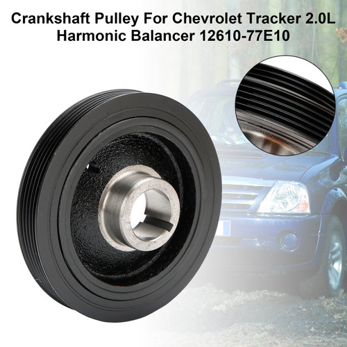 Crankshaft Pulley For Chevrolet Tracker 2.0L Harmonic Balancer 12610-77E10