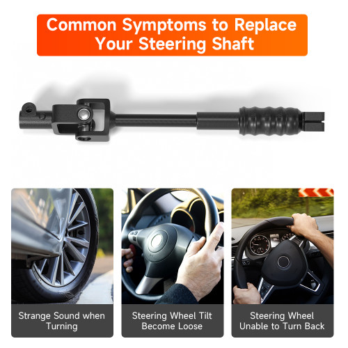 Lower Steering Intermediate Shaft 45203-60181 Fit for 2010-2021 Toyota 4Runner Generic