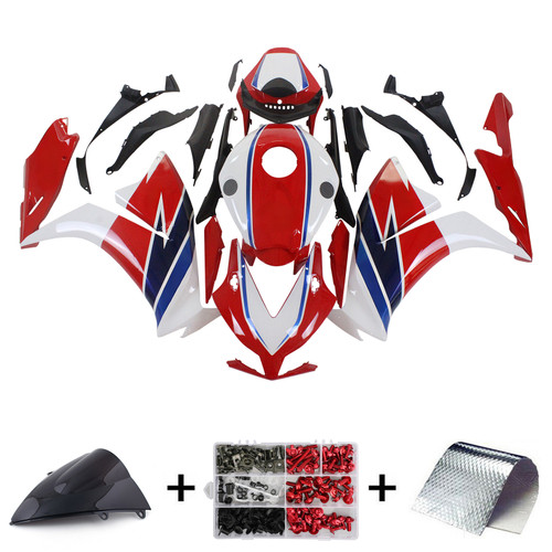 2012-2016 Honda CBR1000RR Injection Fairing Kit Bodywork Plastic ABS #151 Amotopart Fairing