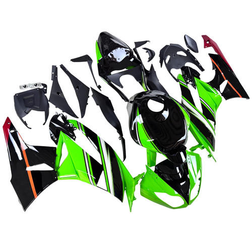Injection Fairing Kit Bodywork Plastic ABS fit For Kawasaki ZX6R 636 2009-2012