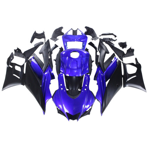 2022-2023 Yamaha YZF-R3 R25 Injection Fairing Kit Bodywork Plastic ABS #103 Amotopart Fairing