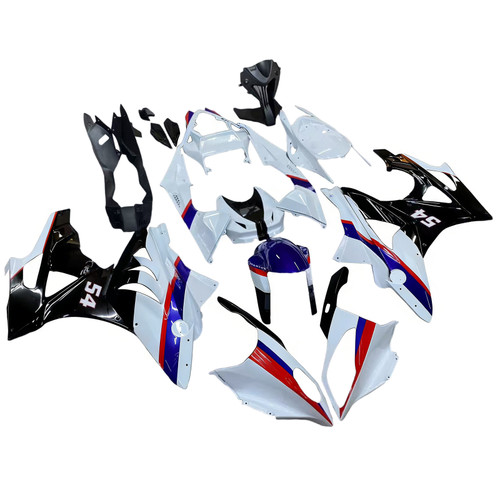 2009-2014 BMW S1000RR Injection Fairing Kit Bodywork Plastic ABS #124 Amotopart Fairing