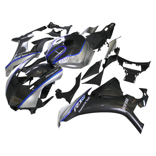 2015-2019 Yamaha YZF 1000 R1 Injection Fairing Kit Bodywork Plastic ABS #125 Amotopart Fairing