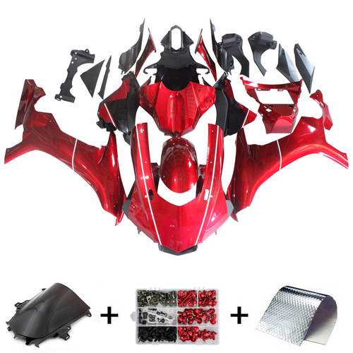 2015-2019 Yamaha YZF 1000 R1 Injection Fairing Kit Bodywork Plastic ABS #131 Amotopart Fairing