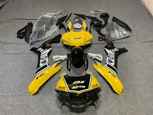 2015-2019 Yamaha YZF 1000 R1 Injection Fairing Kit Bodywork Plastic ABS #134 Amotopart Fairing