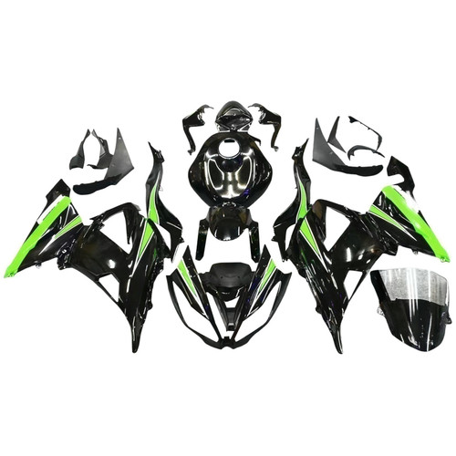 2013-2018 Kawasaki ZX6R 636 Injection Fairing Kit Bodywork Plastic ABS #113 Amotopart Fairing