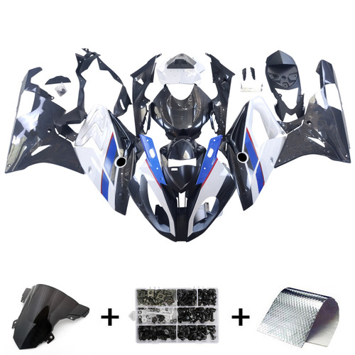 2015-2016 BMW S1000RR Injection Fairing Kit Bodywork Plastic ABS #114 Amotopart Fairing