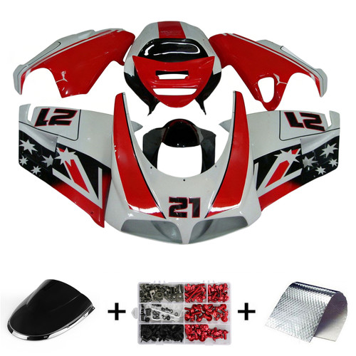 Fairing Kit Bodywork Injection fit For Ducati 748/916/996/998 1996-2002