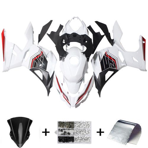 2018-2023 Kawasaki EX400/Ninja400 Injection Fairing Kit Bodywork Plastic ABS #162 Amotopart Fairing