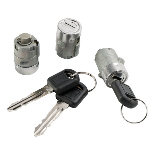 Ignition Switch Cylinder & 3 Door Lock Set W/2 Keys For Suburban Tahoe 98-1999 Generic