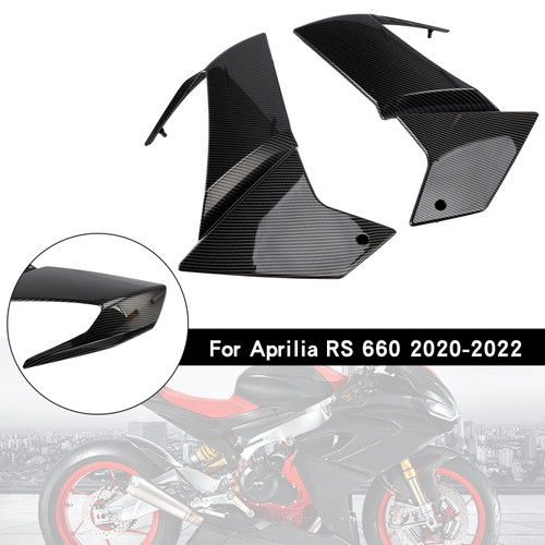 Carbon side frame Cover Panel Fairing Cowl for Aprilia RS 660 2020-2022 Generic