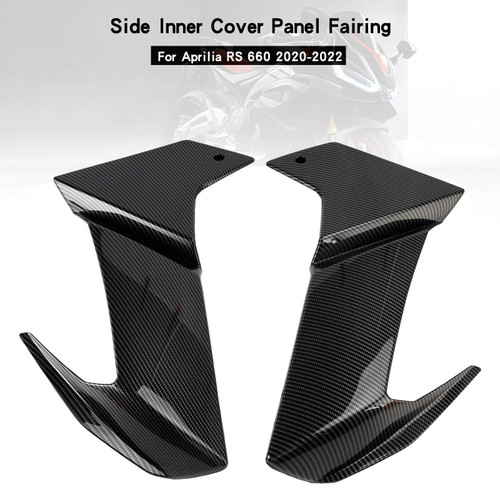 Carbon side frame Cover Panel Fairing Cowl for Aprilia RS 660 2020-2022 Generic