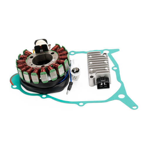 【Ake】 Magneto Stator + Voltage Rectifier + Gasket For Yamaha TTR225 TT-R