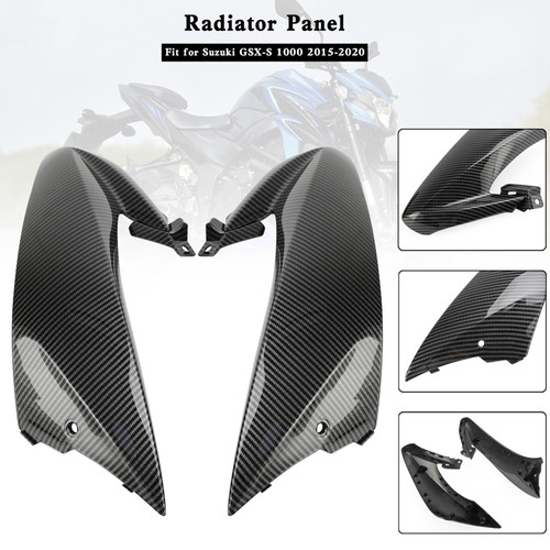 Carbon ABS Radiator Panel frame Fairing For Suzuki GSX-S 1000 2015-2020