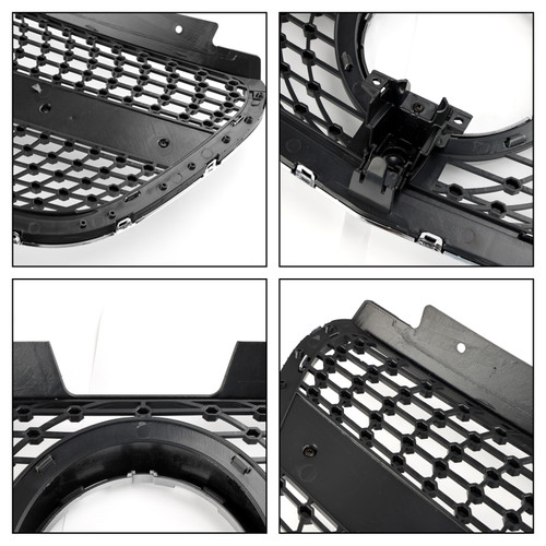 Diamond Front Bumper Grill Grille Fit Mercedes Vito W447 2015-19 GT Stlye Generic