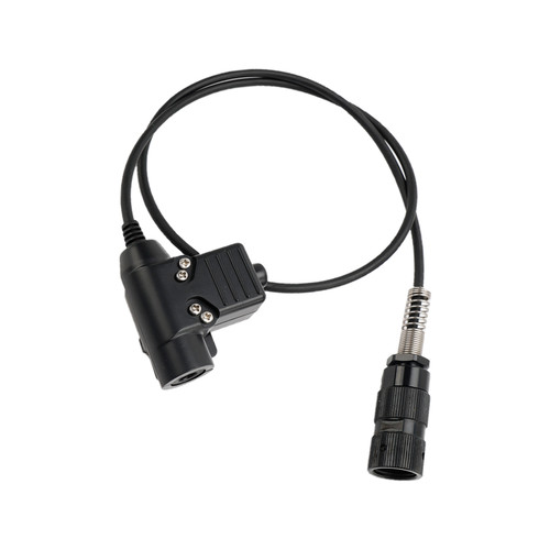 7.1-C8 Rear Mount Big Plug Tactical Headset For AN/PRC-152 AN/PRC-148 U329 Radio