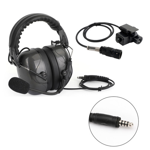 7.1-C5 Adjustable Noise Cancelling Headset For AN/PRC-152 AN/PRC-148 U329 Radio