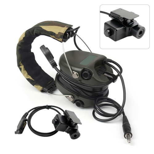 H60 Sound Pickup Noise Reduction CS Headset For Hytera PD600 PD602 PD602g PD605