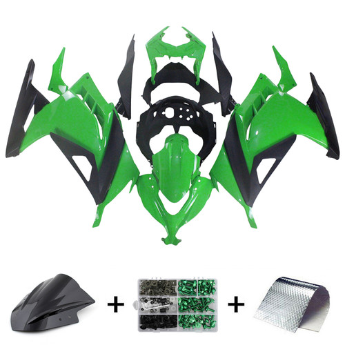 Injection Fairing Kit Bodywork fit For Kawasaki EX300 Ninja300R 2013-2024