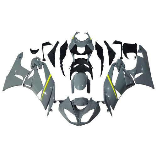 2009-2012 Kawasaki ZX6R 636 Injection Fairing Kit Bodywork Plastic ABS#143 Amotopart Fairing