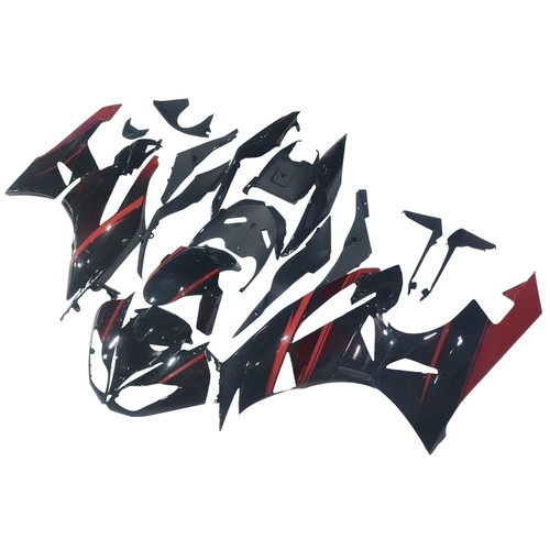 Injection Fairing Kit Bodywork Plastic ABS fit For Kawasaki ZX6R 636 2009-2012