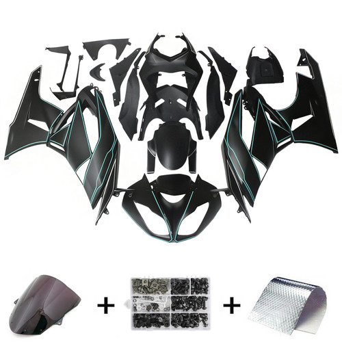 Injection Fairing Kit Bodywork Plastic ABS fit For Kawasaki ZX6R 636 2009-2012