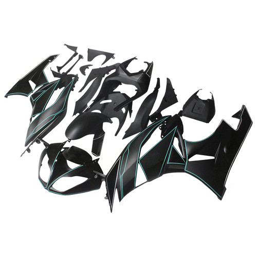 Injection Fairing Kit Bodywork Plastic ABS fit For Kawasaki ZX6R 636 2009-2012