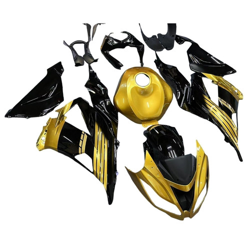 2013-2018 Kawasaki ZX6R 636 Injection Fairing Kit Bodywork Plastic ABS#120 Amotopart Fairing